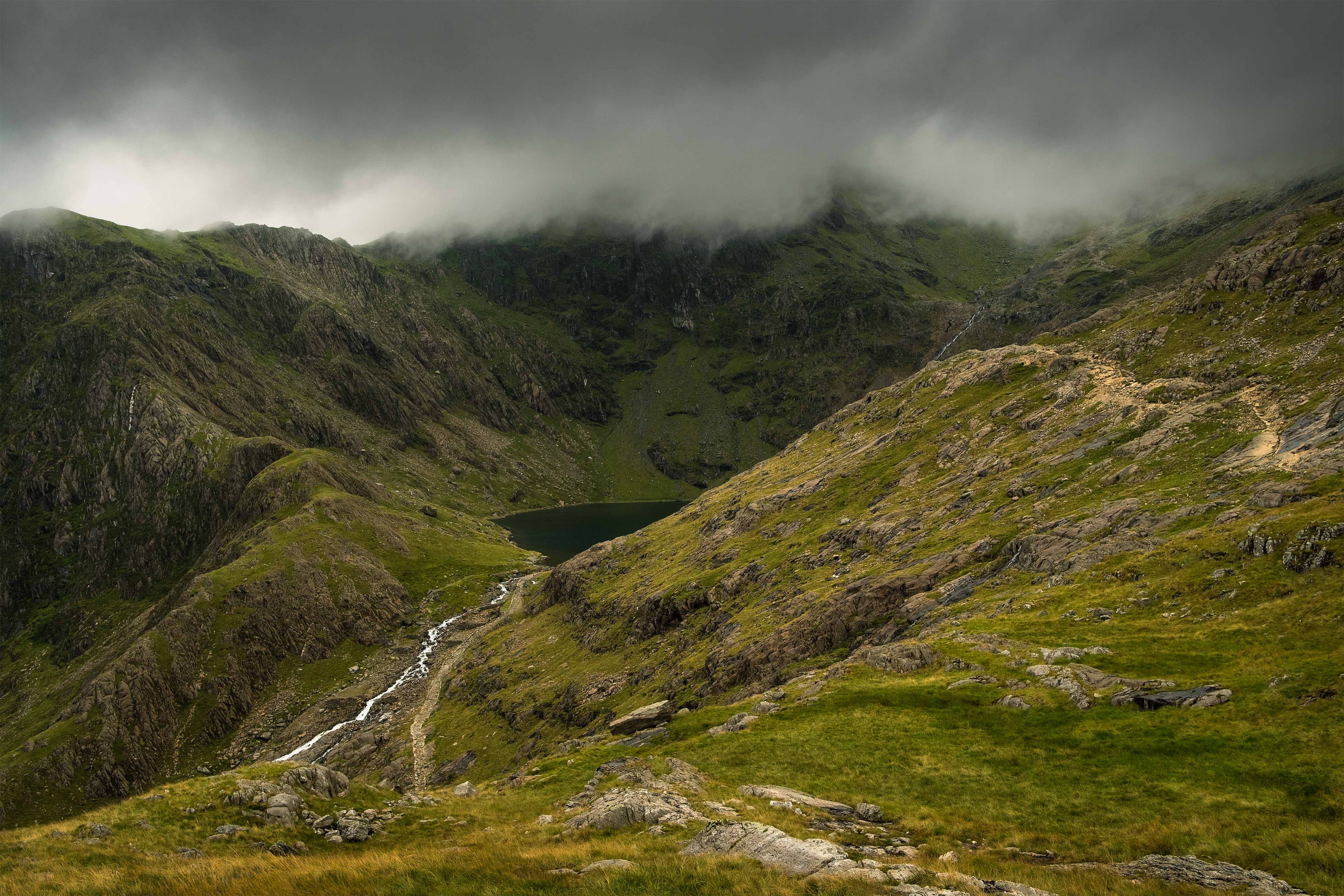 Snowdon Pyg track view